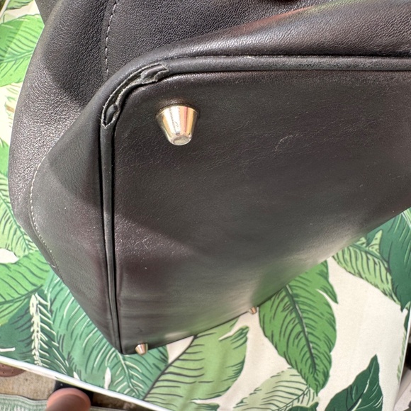 Vintage Coach Hampton Carryall Handbag 7468 Leather Black - Picture 13 of 15